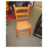 LADDER BACK CHAIR 34' T LADDER BACK CHAIR 34' T