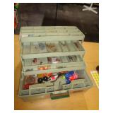 TACKLE BOX W SOME TACKLE TACKLE BOX W SOME TACKLE