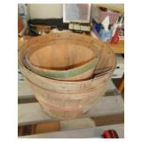 3 - BASKETS / 1 IS 1/2 BUSHEL 3 - BASKETS / 1 IS 1/2 BUSHEL