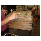 WOOD AMMO BOX 10'T X 19' L WOOD AMMO BOX 10'T X 19' L
