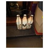 DEOCORATIVE ROOSTER BOTTLES DEOCORATIVE ROOSTER BOTTLES