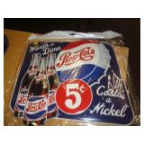 12X14 PEPSI METAL SIGN 12X14 PEPSI METAL SIGN