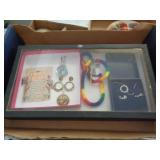 JEWELRY & MISC IN DISPLAY CASE JEWELRY & MISC IN DISPLAY CASE