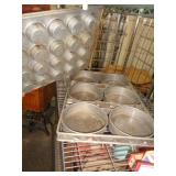 2 - COMMERCIAL MUFFIN PANS & 1 PIE PAN 2 - COMMERCIAL MUFFIN PANS & 1 PIE PAN