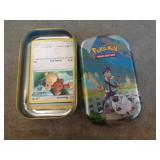 POKEMON TIN W CARDS POKEMON TIN W CARDS
