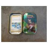 POKEMON TIN W CARDS POKEMON TIN W CARDS