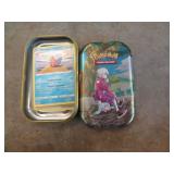 POKEMON TIN W CARDS POKEMON TIN W CARDS