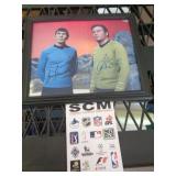 8X10 SIGNED PIC W CERT-STAR TREK-SHATNER & NIMOY 8X10 SIGNED PIC W CERT-STAR TREK-SHATNER & NIMOY