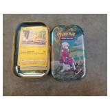POKEMON TIN W CARDS POKEMON TIN W CARDS