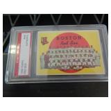 GRADED CARD - 1959 RED SOX TEAM GRADED CARD - 1959 RED SOX TEAM