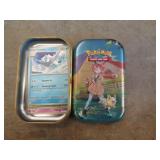 POKEMON TIN W CARDS POKEMON TIN W CARDS