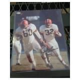 8X10 SIGNED PHOTO W CERT - JIM BROWN 8X10 SIGNED PHOTO W CERT - JIM BROWN