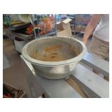 2 - METAL BOWLS 15' ACROSS 2 - METAL BOWLS 15' ACROSS