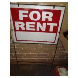 FOR RENT SIGN FOR RENT SIGN