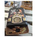 WRESTLING FIGURE & BOX WRESTLING FIGURE & BOX
