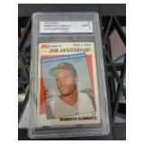GRADED CARD - 1987 KMART ROBERTO CLEMENTE GRADED CARD - 1987 KMART ROBERTO CLEMENTE