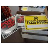 3 - NO TRESSPASSING SIGNS 3 - NO TRESSPASSING SIGNS