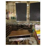 RECEIVER & 8 TRACK & SPEAKERS RECEIVER & 8 TRACK & SPEAKERS