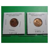 2 - BU WHEAT CENTS 2 - BU WHEAT CENTS