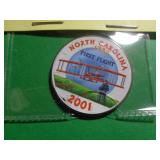 KENNEDY HALF W ENAMEL STATE NC FRONT KENNEDY HALF W ENAMEL STATE NC FRONT