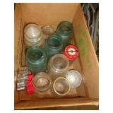LOT OF JARS & MISC LOT OF JARS & MISC