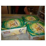 3 - POKEMON BOXES W CARDS 3 - POKEMON BOXES W CARDS