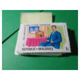100 MALDIVES STAMPS 100 MALDIVES STAMPS