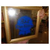PABST BEER BAR MIRROR / RW PABST BEER BAR MIRROR / RW