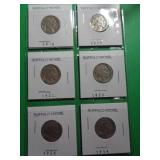 6 - BUFFALO NICKELS 6 - BUFFALO NICKELS