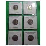 6 - BU JEFFERSON NICKELS 6 - BU JEFFERSON NICKELS