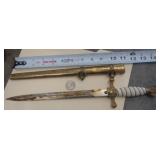WWII GERMAN NAVY OFFICER'S DAGGER KRIEGSMARINE WWII GERMAN NAVY OFFICER'S DAGGER KRIEGSMARINE