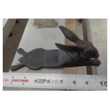 CAST IRON RABBIT DOOR STOP CAST IRON RABBIT DOOR STOP