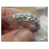 SILVERTONE RING SZ 8 SILVERTONE RING SZ 8