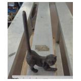 CAST IRON CAT PAPER TOWEL HOLDER CAST IRON CAT PAPER TOWEL HOLDER