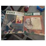 1951 & 59 POST MAGAZINES 1951 & 59 POST MAGAZINES