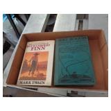 BOOKS - 1935 WILL ROGERS / 1982 HUCKLEBERRY FINN BOOKS - 1935 WILL ROGERS / 1982 HUCKLEBERRY FINN