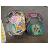 POKEMON TIN W CARDS POKEMON TIN W CARDS