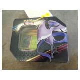 POKEMON TIN W CARDS POKEMON TIN W CARDS