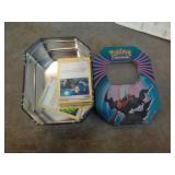 POKEMON TIN W CARDS POKEMON TIN W CARDS