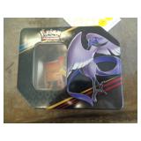 POKEMON TIN W CARDS POKEMON TIN W CARDS