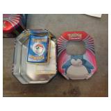 POKEMON TIN W CARDS POKEMON TIN W CARDS