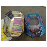 POKEMON TIN W CARDS POKEMON TIN W CARDS