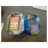 POKEMON TIN W CARDS POKEMON TIN W CARDS
