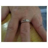 STERLING RING SZ 6 OR 7 STERLING RING SZ 6 OR 7