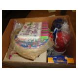 LOT OF PARTY ITEMS