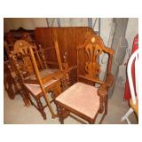 DINING TABLE & 6 CHAIRS / BM / SEE DESCR*