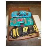 3 - NASCAR DIECAST - APPROX 8" LONG