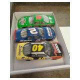 3 - NASCAR DIECAST - APPROX 8" LONG