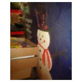 60" SNOWMAN LANTERN WOBBLER
