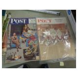 1951 & 52 SATURDAY EVENING POSTS MAGAZINES